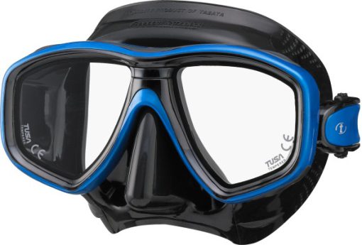 Ceos Mask Black - Fishtail Blue