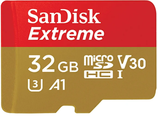 Sandisk Extreme MICRO SD Card 32GB