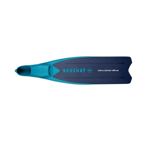 Beuchat Mundial One Freedive Fin Atoll Blue 41/42