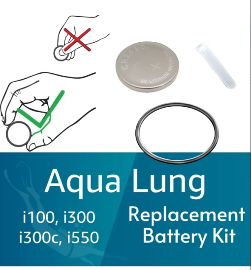 Battery Kit Aqualung i100, i300, i300C, i5