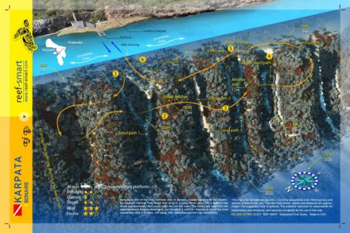 Karpata underwater map