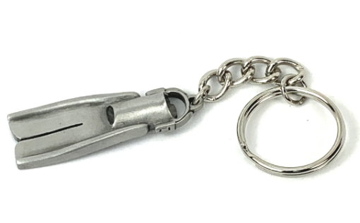 Pewter Keychain - FIN