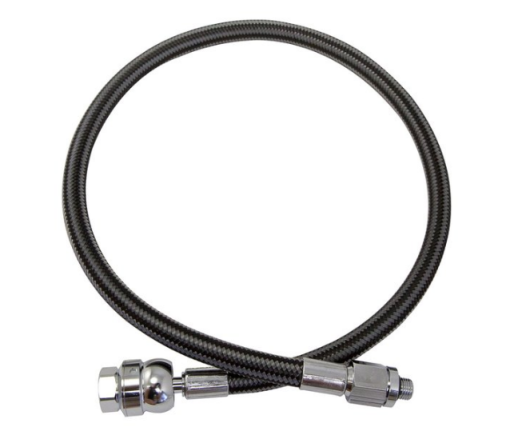 Miflex Dual Swivel 28" LP Hose - Carbon