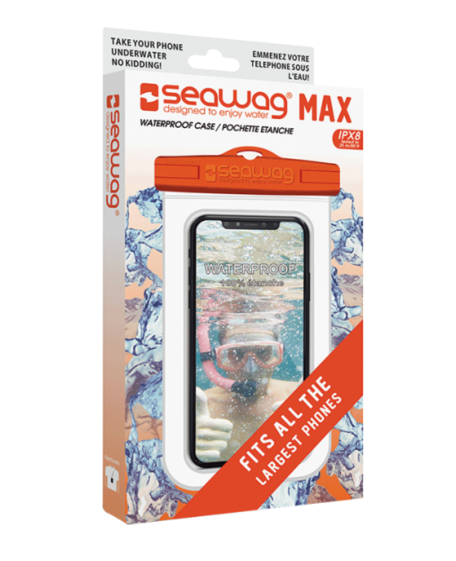 Seawag MAX Waterproof Case White/ Orange