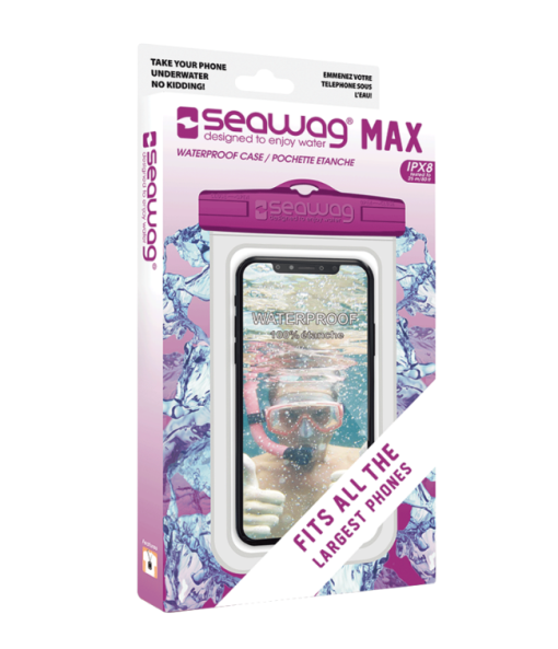 Seawag MAX Waterproof Case White/ Purple