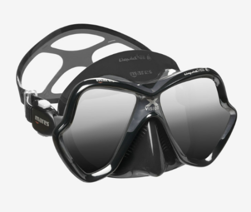 Mares X-Vision Ultra LS Mask Black - Grey Mirrored