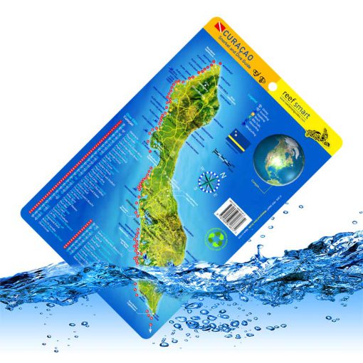 Fish ID Card with Curacao Map