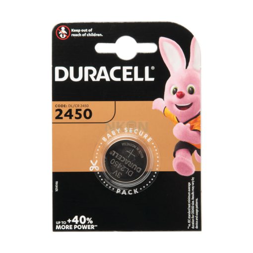 Duracell Lithium CR2450 Button Battery