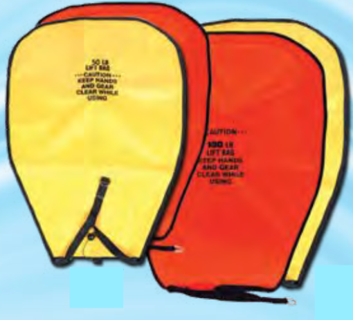 100 lbs. Lift Bag With Dump - Orange