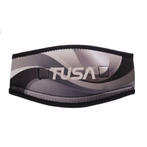 Mask Strap Cover Black - Swirl